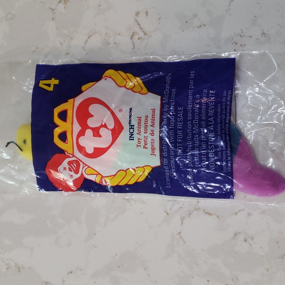 1998 McDonald's Ty Teenie Beanie Babies Inch